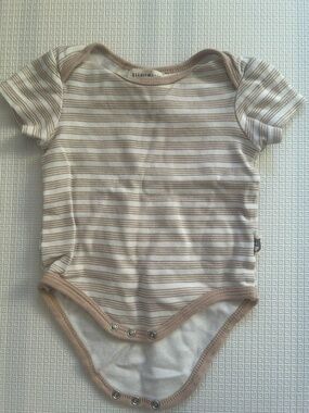 Rabbit + Bear baby bodysuit